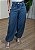 Calça Jeans Ballon Elástico - Lavagem Escura - Imagem 2