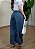 Calça Jeans Ballon Elástico - Lavagem Escura - Imagem 3