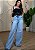 Calça Jeans Max Pantalona Lavagem Clara - Imagem 1