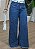 Calça Jeans Recortes Modelagem Ampla - Cod 55 - Imagem 1