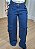Calça Jeans Cargo 4 Bolso Lavagem Azul - Imagem 3
