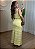 Conjunto Tricô Modal - Cropped e Saia Mid - Amarelo - Imagem 2