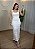 Conjunto Tricô Modal - Cropped e Saia Mid - Branco - Imagem 1