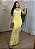 Vestido Tricô Modal - Amarelo - Imagem 1