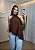 Blusa Feminina Assimétrica Crepe de Seda - Imagem 1