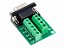 Adaptador DB9 Serial RS232 Fêmea para Borne 9 Pinos - Imagem 1