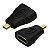 Adaptador Micro HDMI Macho para HDMI Fêmea - Imagem 1