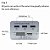 HUB USB 3.0 com 3 portas USB 3.0 e leitor de cartão - Imagem 1