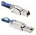 Cabo Externo Sas Mini Sff-8644 Para Sff-8088 - Imagem 1