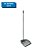 PÁ DE LIXO PLÁSTICA COLETORA MULTIUSO 25CM COM CABO 90CM - SUPERPRO - Imagem 1