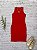 Vestido Canelado – Vermelho - Imagem 1