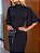 Vestido Gola Alta Diva Preto - Imagem 2