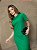 VESTIDO BÁSICO LISO ALGODÃO VERDE - Imagem 2