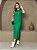 VESTIDO BÁSICO LISO ALGODÃO VERDE - Imagem 1