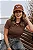 Tshirt Feminina Estonada Lisa Café - Imagem 4