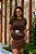 Vestido Estonado Café - Imagem 1