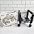 J41- Console Nintendo Gamecube prata Japones c/ rack original - Imagem 1