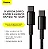 CABO TURBO TIPO - C P/ TIPO- C 100W BASEUS TUNGSTEN GOLD 1 METRO - Imagem 6