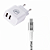 KIT CARREGADOR DE PAREDE FLEX + CABO NYLON KEVLAR - USB-C - 1,5M - GSHIELD - Imagem 1