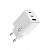 CARREGADOR WIWU CUBE 67W GAN 2 USB-C + USB-A BRANCO - Imagem 1
