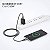 CABO WIWU TITAN LINK USB-C X USB-C CINZA 1,2M - Imagem 3