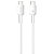 CABO WIWU NEOLINK USB-C X USB-C 27W BRANCO 2M - Imagem 1