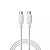 CABO WIWU STELLAR USB-C X USB-C 60W BRANCO 1M - Imagem 1