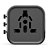 ADAPTADOR WIWU UNIVERSAL DE TOMADA INTERNACIONAL 2500W PRETO - Imagem 4