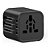 ADAPTADOR WIWU UNIVERSAL DE TOMADA INTERNACIONAL 2500W PRETO - Imagem 3
