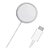 CARREGADOR WIWU MAGNÉTICO WIRELESS 15W USB-C BRANCO - Imagem 2