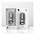 MOUSE WIWU CRYSTAL BLUETOOTH + 2.4G TRANSPARENTE - Imagem 3