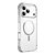 CAPA WIWU HYBRID ULTRA IPHONE 17 PRO MAX MAGSAFE SILVER - Imagem 1