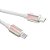 CABO HREBOS MECHANICAL LED 60W USB-C X USB-C 1,8M BRANCO CB-377C - Imagem 2