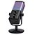 MICROFONE DE MESA HREBOS ORIONCAST USB COM ILUMINAÇÃO RGB MF-011 - Imagem 2