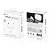 FONE BLUETOOTH HREBOS HPODS PRO TWS COM ESTOJO CARREGADOR BRANCO EB-213 - Imagem 4