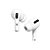 FONE BLUETOOTH HREBOS HPODS PRO TWS COM ESTOJO CARREGADOR BRANCO EB-213 - Imagem 2