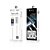 CABO HREBOS TECH LED USB-C X LIGHTNING 30W 1M COM VISOR DE POTÊNCIA BRANCO CB-371I - Imagem 4