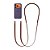 CORDÃO WIWU CROSSBODY STRAP PARA CELULAR MARROM - Imagem 1