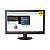 Monitor HP V241p de 23,6pol com retroiluminação LED - Imagem 1