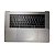 Palmerest Completo e Tampa Macbook Pro A1990 Cinza Espacial - Imagem 2