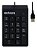 Exbom Mini Teclado Numérico Usb Preto - Imagem 1