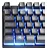 Kit Teclado E Mouse Gamer Exbom Bk-g550 Preto Rgb 2400 Dpi - Imagem 3