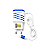 Carregador Turbo Cabo Tipo C + 2 Usb Rápido 3.6a - Imagem 9
