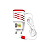 Carregador Turbo Cabo Tipo C + 2 Usb Rápido 3.6a - Imagem 6