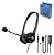 Fone Headset Com Microfone Para Home Office Reuniões Pc Note - Imagem 1