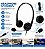 Fone Headset Com Microfone Para Home Office Reuniões Pc Note - Imagem 4