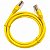 Cabo de Rede RJ45 Cat5e UTP 1,5 Metros Ethernet Amarelo - Imagem 1