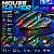 Mouse Gamer Exbom Rgb Led 7 cores USB C/ Fio Óptico 1200dpi - Imagem 2
