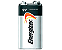 Bateria Max Power Energizer 9V - Imagem 1