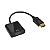 Cabo Adaptador Display Port Macho X HDMI Fêmea - Imagem 1